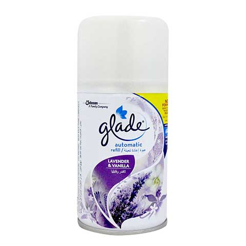 GLADE AUTO SPRAY REF LAV&VNL  BTL 162 gr